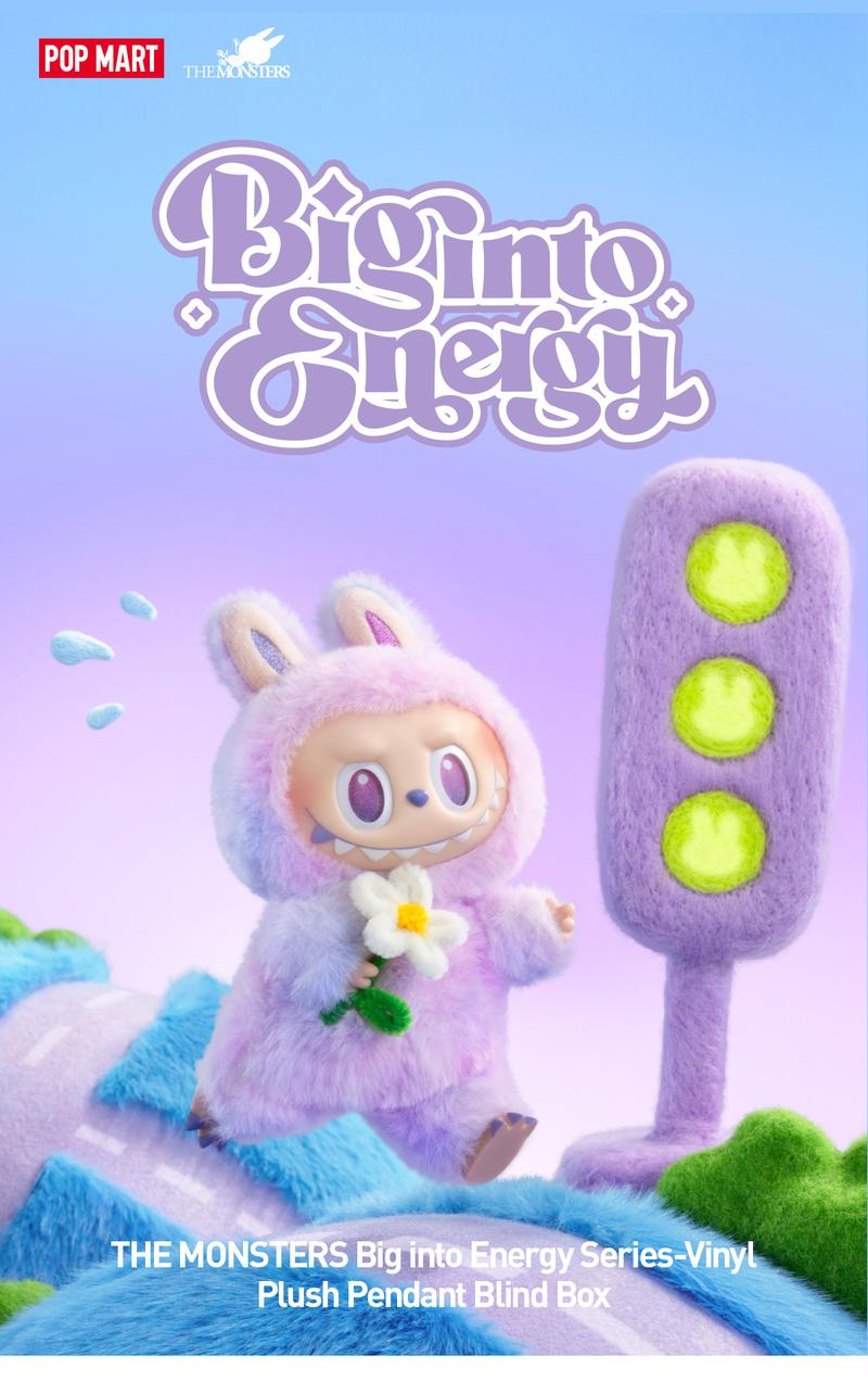 THE MONSTERS Big into Energy Series-Vinyl Plush Pendant Blind Box — 3.0